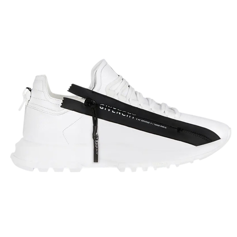 Givenchy Women’s  White Sneakers with Black Accents